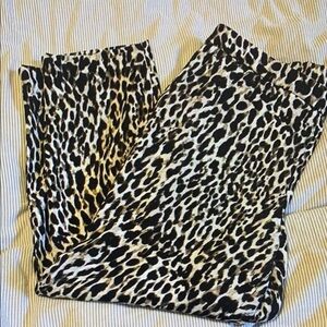 Leopard Print Women's Pants